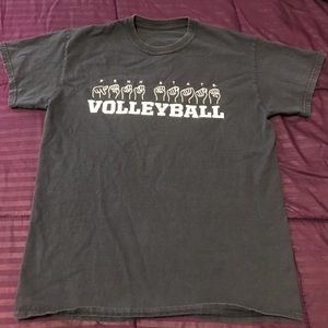Dark Grey Penn State Volleyball T-Shirt